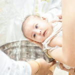 Baptism image - baby